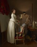 La Femme de l'artiste dans l'atelier